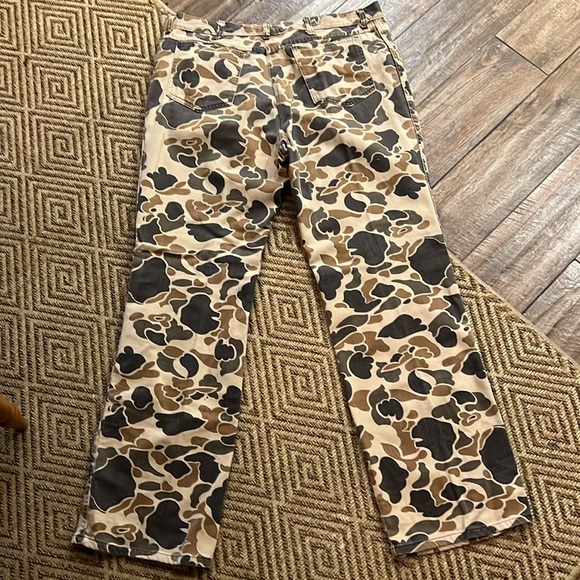 10x men’s vintage duck camo pants.  Size 42 long - Picture 2 of 3